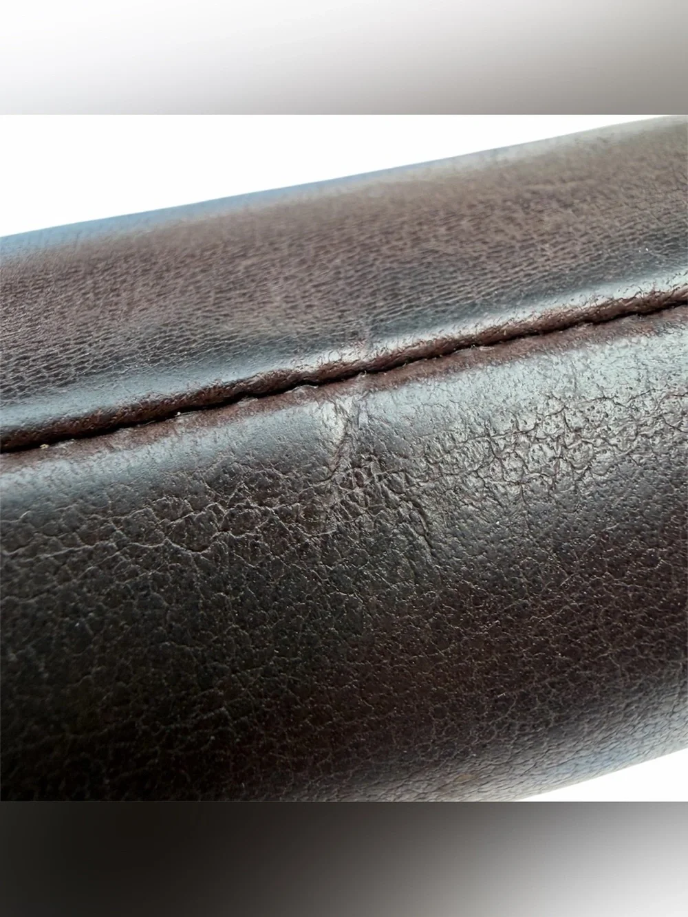 RARE Coach Double Purse #7180 Precreed Leather Double Kisslock Wallet VTG 80s